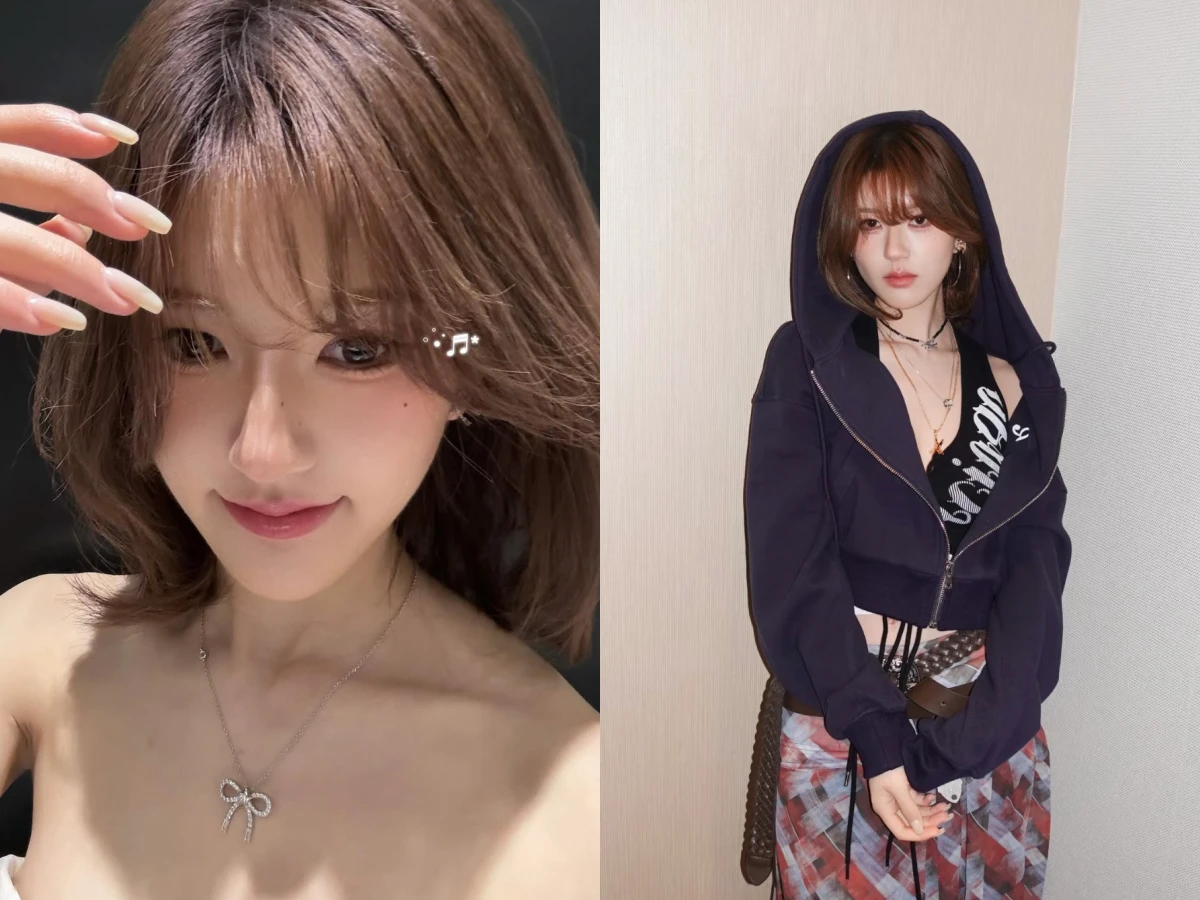 Kiểu tóc Wind Perm giúp Triệu Lộ Tư trông trẻ trung và cá tính hơn.