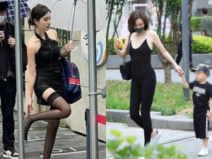 Phát ngượng với bộ đồ "hút chân không" các mẹ trẻ mặc tới trường đưa đón con, có cô trông chẳng khác gì đi "quẩy"