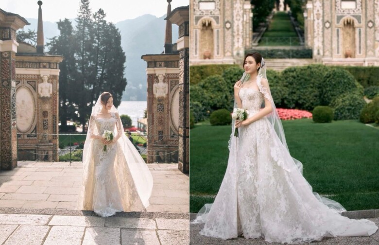 Loạt ảnh cưới chụp ở châu Âu lần đầu được công bố của Hoa hậu Đỗ Thị Hà - 2