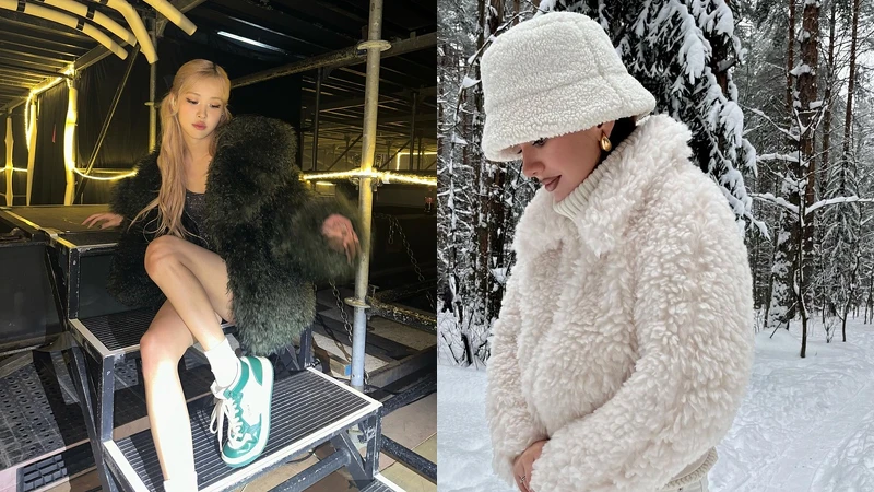 Tùy phong cách, chị em có thể chọn màu sắc áo lông yêu thích.