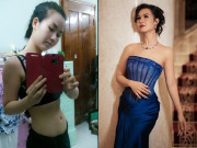 Không tin nổi Võ Hạ Trâm một thời hốc hác, tiều tụy vì ép cân, nay có vóc dáng đáng kinh ngạc sau 2 lần sinh