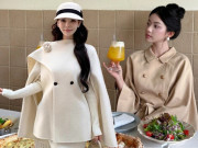 Thời trang - Kiểu áo khoác "soán ngôi" áo dạ tweed, giúp chị em mặc gì cũng sang đi chúc Tết họ hàng