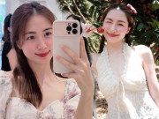 Đẹp - Hòa Minzy 30 tuổi vẫn trẻ như gái đôi mươi, da trắng sáng, căng bóng nhờ chăm làm 2 việc trước khi đi ngủ