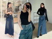 Thời trang - Mẫu váy dài hot nhất Xuân Hè này: Mặc lên như trẻ lại chục tuổi, phối với sơ mi hay áo phông đều đẹp long lanh