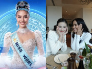 Đẹp - Hoa hậu Thế giới Opal Suchata đến Việt Nam dự Chung kết Miss World Vietnam 2025