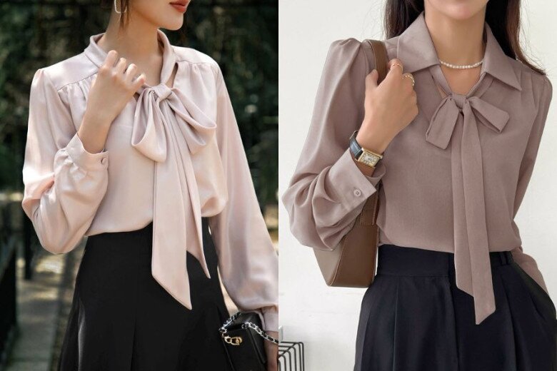 Mùa xuân năm nay, kiểu áo sơ mi này bất ngờ hot trở lại: Thanh lịch, đẹp tinh tế, rất hợp với chị em công sở - 2