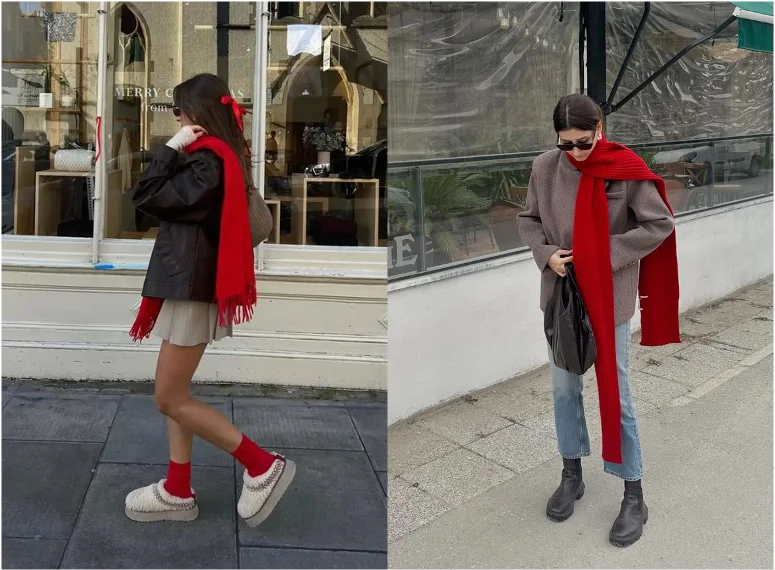 Muốn mặc đỏ đẹp xuyên Tết? Ghi nhớ ngay 6 nguyên tắc phối đồ giúp bạn sang xịn, nổi bật đúng chất xuân - 3