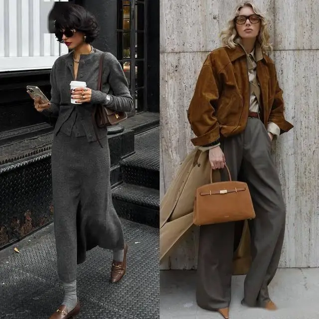 Không phối với đen trắng, tôi chỉ chọn đúng 3 màu mặc với đồ xám khiến mọi outfit trông đắt tiền như con nhà giàu - 15