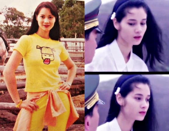 Nhan sắc trong trẻo của Trịnh Diễm Lệ thời trẻ.
