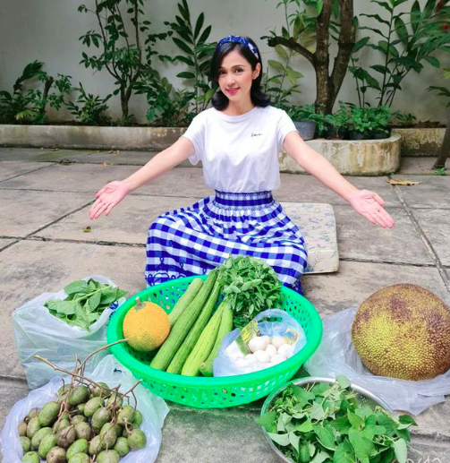 Việt Trinh hiện đã rút lui khỏi làng giải trí và tận hưởng cuộc sống yên bình ở nhà vườn rộng cả nghìn mét vuông.