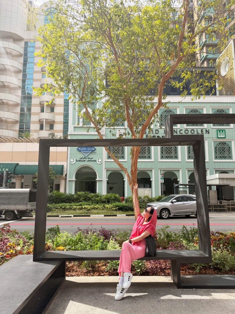 Nhan sắc trẻ trung, làn da sáng cùng đường nét thanh tú tạo nên một vẻ đẹp hiện đại, cuốn hút cho nữ nghệ sĩ.