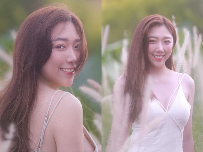 Vẻ đẹp mặn mà, đằm thắm nhưng không kém phần quyến rũ của Huỳnh Mi khi làm mẹ.