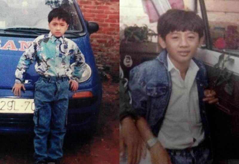 Nhìn hình ảnh cậu bé này, ít ai có thể ngờ rằng cậu sẽ trở thành một hoa hậu quốc tế, gương mặt quyền lực thường xuyên ngồi ghế giám khảo các cuộc thi sắc đẹp và là cái tên có sức ảnh hưởng lớn trong showbiz Việt.