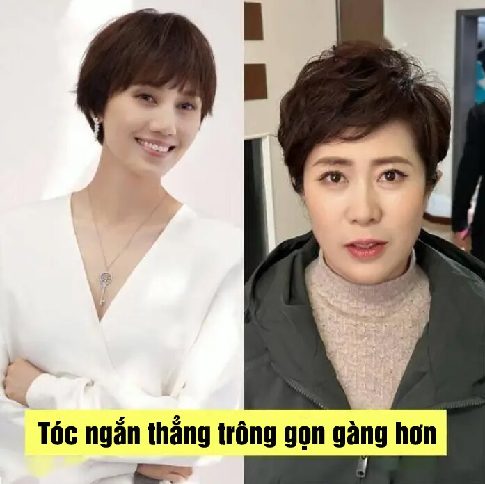 Phụ nữ sau 40 tuổi để tóc thẳng hay tóc uốn xoăn đẹp hơn? Chọn đúng kiểu có thể giúp trẻ lại cả chục tuổi - 2