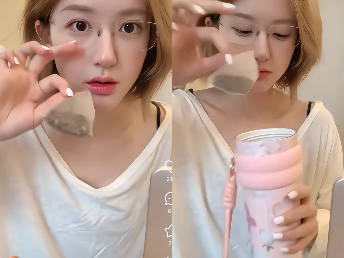 Triệu Lộ Tư gây sốt khi chia sẻ về trà sắn dây giúp một cửa hàng bán sạch sản phẩm này chỉ trong 1 ngày.