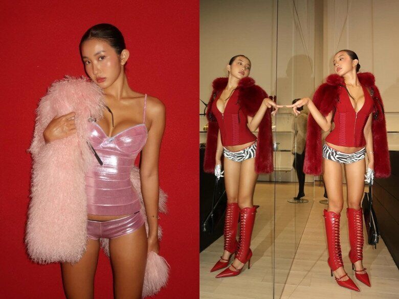 Thời gian qua, Khánh Huyền lột xác bất ngờ khi nhuộm da nâu và thay đổi hoàn toàn phong cách.