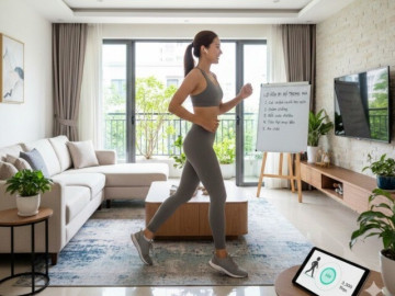 Không cần ra công viên, có một cách đi bộ ngay trong phòng khách giúp giảm 2 kg trong 1 tháng