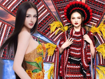Đẹp - Chung kết Hoa hậu Liên lục địa 2025: Thu Ngân thắng giải Trang phục dân tộc đẹp nhất, dừng chân ở Top 23