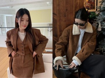 Kiểu áo khoác đậm chất "quý tộc" được giới sành thời trang săn đón mùa đông này, phối với váy hay quần đều sang chảnh