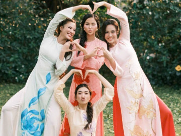 Đẹp - Bốn người đẹp Miss Universe hội ngộ, gợi ý tips tạo dáng khiến fan thích thú