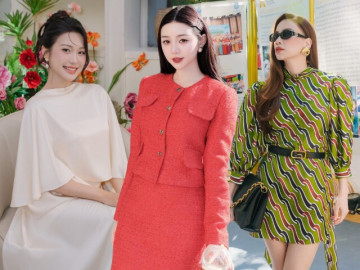 Thời trang - Ngắm phong cách dàn mỹ nhân Việt, lộ diện 5 mẫu váy tuyệt xinh chị em nên sắm để mặc đẹp rạng rỡ suốt Tết
