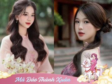 Đẹp - Những kiểu tóc hợp với áo dài khi đi chơi Tết, vừa tôn lên ngũ quan hài hòa lại giúp chị em trẻ xinh