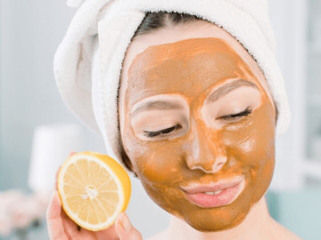 Công thức làm mặt nạ trắng da từ cam quýt dư sau Tết