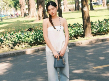 Lương Thùy Linh diện set đồ hơn 860 triệu đồng dạo phố