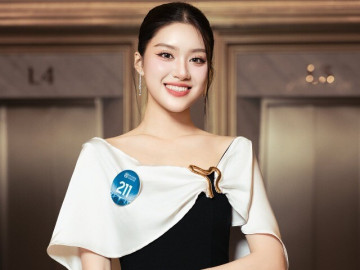 Phương Oanh gây chú ý tại Miss World Vietnam 2025