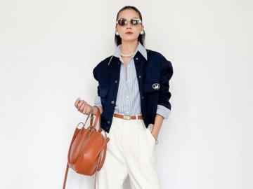 Thời trang - 12 cách phối sơ mi tôn dáng