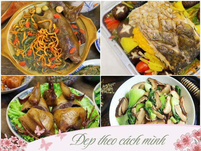 Gợi ý mâm cơm ngon miệng, bổ dưỡng và hấp dẫn cho các bà, các mẹ ngày 8-3