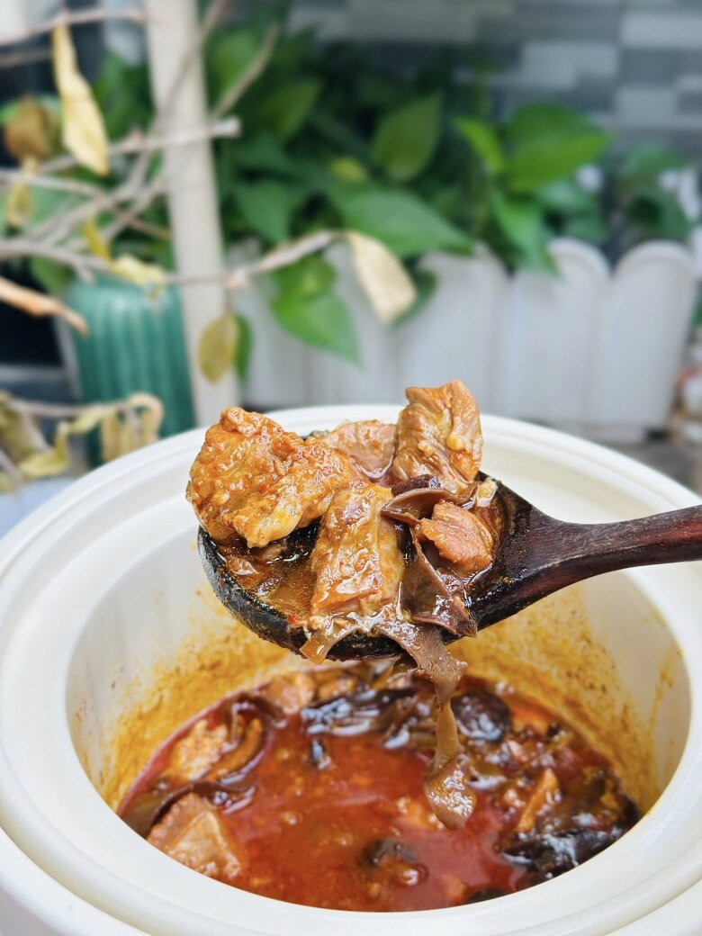 Cách làm thịt đông má đào siêu ngon, hấp dẫn cho ngày Tết - 5