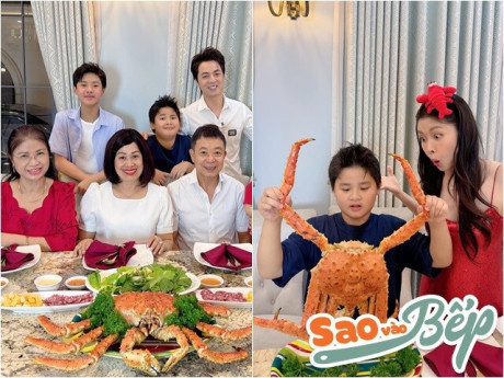 Choáng với bữa ăn đầu năm "vương giả" nhà Đăng Khôi: Vợ đẹp dọn lên bàn thứ khổng lồ, giá bằng cả tháng lương!