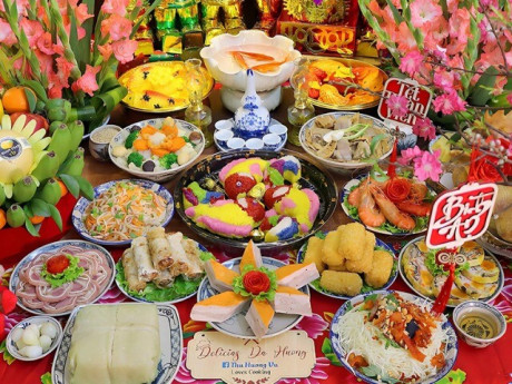 Bếp Eva - Những mâm cỗ cúng ông Công ông Táo "đẹp muốn xỉu" của chị em ngập mạng xã hội