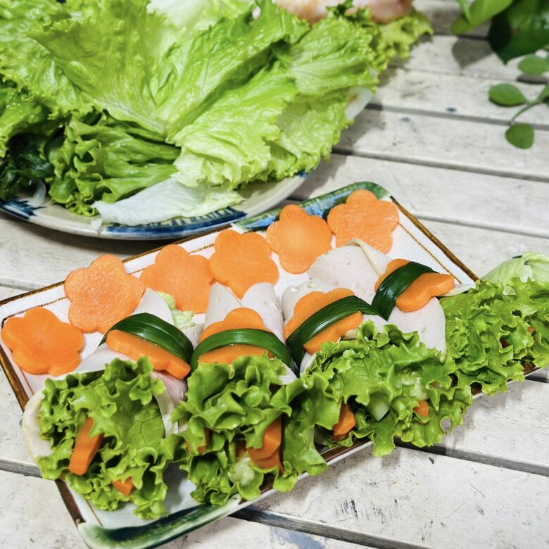 Giò lụa thừa nhiều sau Tết, mẹ đảm đem làm kiểu này cực thanh mát, chồng con ăn hết sạch - 9