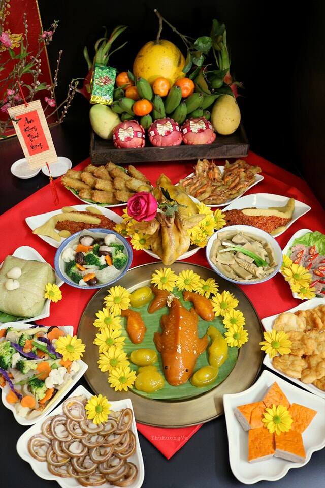 Gợi ý mâm cỗ cúng ông Công ông Táo đầy đủ và đẹp mắt, ý nghĩa ai cũng thực hiện được - 2