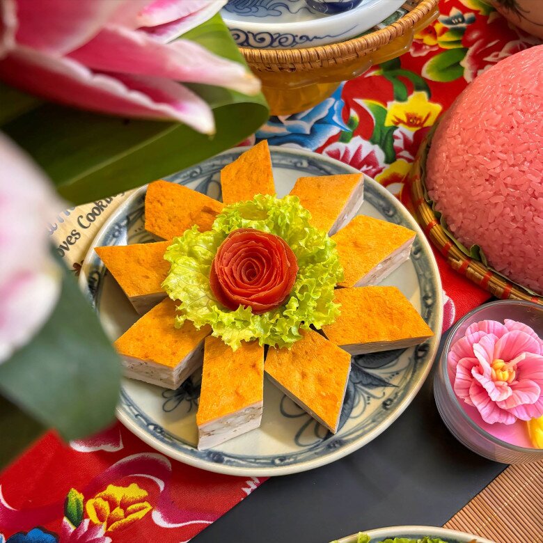 Chả quế thơm lừng.