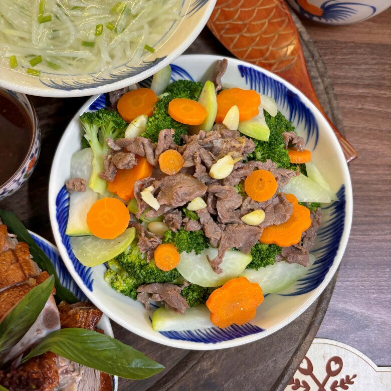 Hôm nay nấu gì: Bữa tối giàu đạm nhưng không hề ngán ngấy - 7