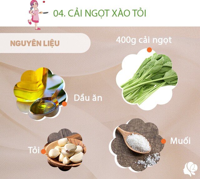 Chuẩn bị: 1 bó cải ngọt, 5 tép tỏi, dầu ăn, muối, dầu hào.