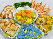 Bếp Eva - Mẹ đảm gợi ý mâm cỗ cúng Rằm tháng Chạp cực đơn giản, hợp chị em văn phòng