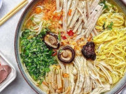 Bếp Eva - Cách nấu bún thang ngon, chuẩn vị để tận dụng nguyên liệu thừa sau Tết