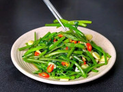 Bếp Eva - Dù xào rau gì, đừng cho ngay vào chảo, nhớ những bước này rau giòn ngọt, xanh mướt mắt