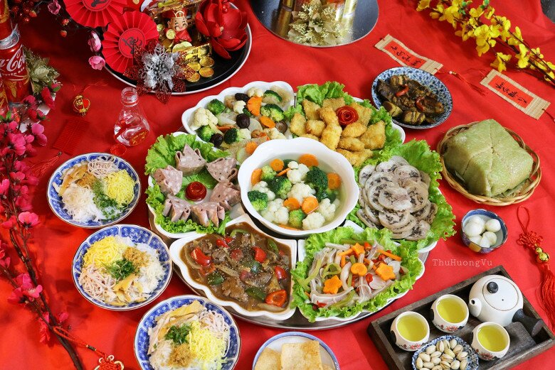 Cốt lõi của nghi lễ nằm ở tâm, không nằm ở thực đơn (Ảnh: Vũ Thu Hương)