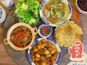 Bếp Eva - Hôm nay nấu gì: Bữa tối dân dã, ngon miệng