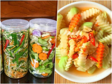 6 món dưa muối chua chua, giòn ngon cực ngon, làm cấp tốc ăn ngày Tết để giải ngán