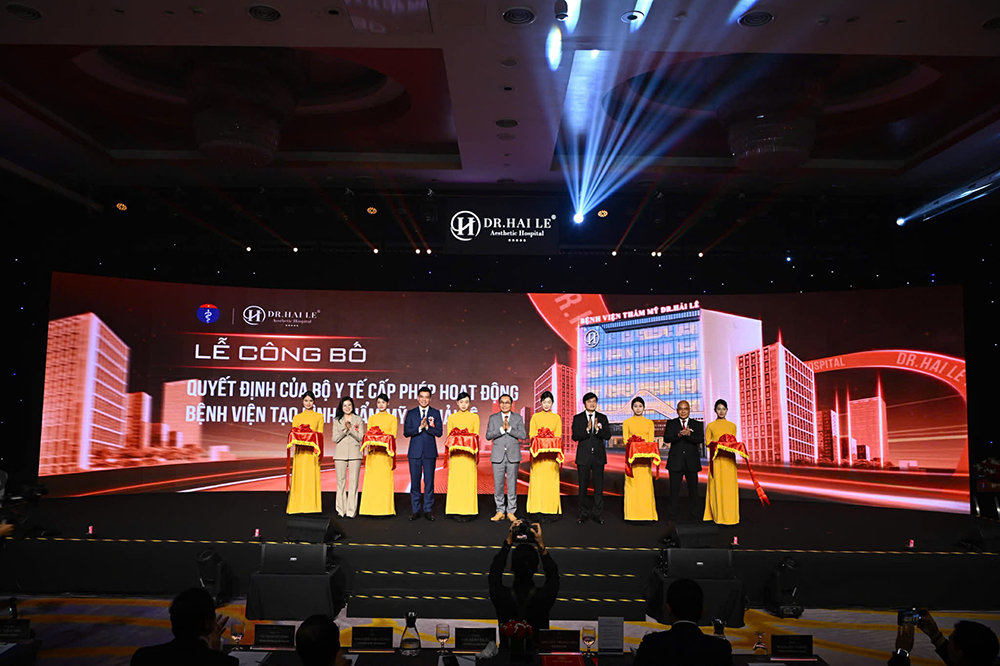 Bệnh viện tạo hình thẩm mỹ Dr.Hải Lê chính thức đi vào hoạt động đánh dấu tên mình trên bản đồ thẩm mỹ Việt Nam.