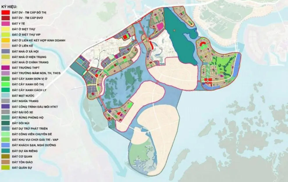 Bản đồ quy hoạch Vinhomes Hạ Long Xanh