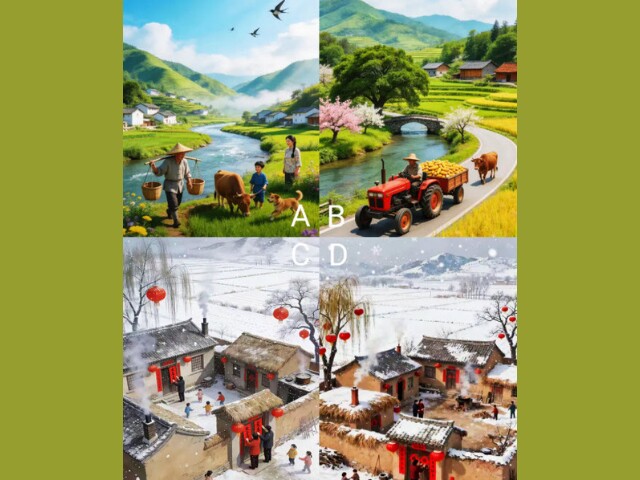 Trắc nghiệm tâm lý: Bạn thích cuộc sống làng quê nào nhất?