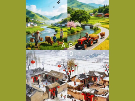 Eva tám - Trắc nghiệm tâm lý: Bạn thích cuộc sống làng quê nào nhất?