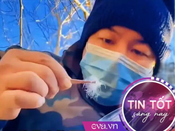 Người đàn ông nuôi 1800 con ngỗng, tự tay nhặt từng sợi lông làm áo tặng vợ